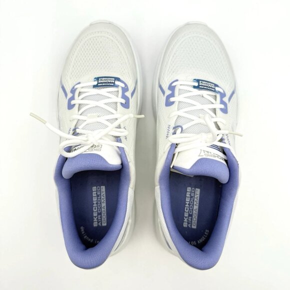 Skechers Go Run 7.0 Interval Sneaker Women's Size 9 White Lavender 129336/ WLV - Picture 7 of 9
